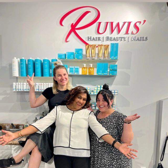 RUWIS Winnipeg salon photos showcasing our beauty and hair services